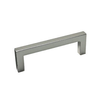 Richelieu BP87396180 96mm 873 Modern Metal Pull - Polished Nickel