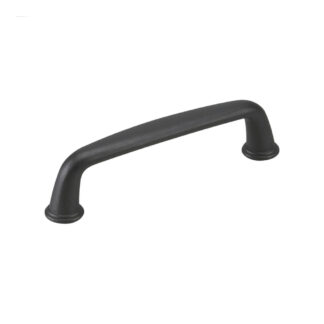 Richelieu BP877900 96mm 877A Traditional Classic Metal Pull - Matte Black