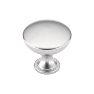 Richelieu DP9041195 30mm 9041 Contemporary Expression Metal Knob, 10 Pack - Brushed Nickel