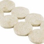 Shepherd Hardware 9927 Furniture Pad, Felt Cloth, Beige, 2 in L, 2 in W, Square