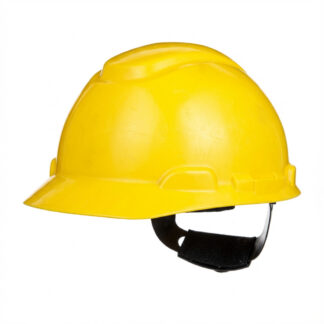 3M CHH-R-Y6 Class C, E & G 4-Point Suspension Polyethylene Shell Hard Hat - Yellow