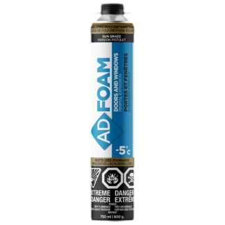 Adfast 1885-2/750ML 750ml AdFoam Door & Window Low Expanding Insulating Foam Sealant, 12 Pack - Blue