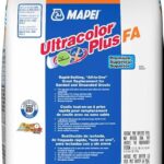 Mapei Ultracolor Plus FA 6BU000905 All-in-One Grout, Gray, 10 lb Bag