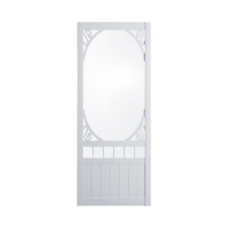 Colonial Elegance DCC34-V 34" x 80" Deerglen Series Pine Screen Door - White