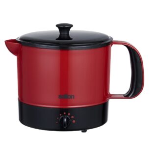 Salton Multi-Pot Series MP2013 Multi-Cooker, 1.25 L Capacity, 1000 W, Red