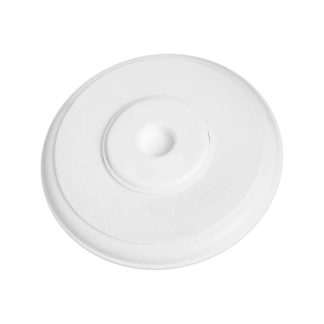 National Hardware N246-041 Door Stop, 5-3/8 in Dia Base, 11/16 in Projection, Plastic, White