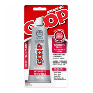 Amazing Goop 160035 109.4ml Permanent Bond Extreme Flex Waterproof & Paintable Automotive Adhesive - Clear