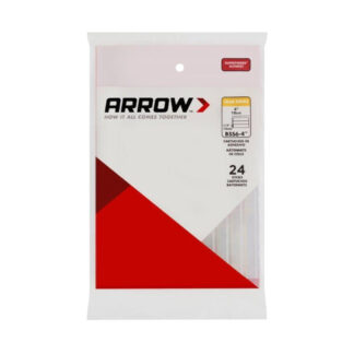 Arrow BSS6-4 4" x 1/2" Superpower Slowset Glue Stick, 24 Pack - Clear