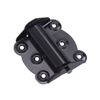 Onward 44FBR Steel Non-Removable Pin Spring Hinge - Black