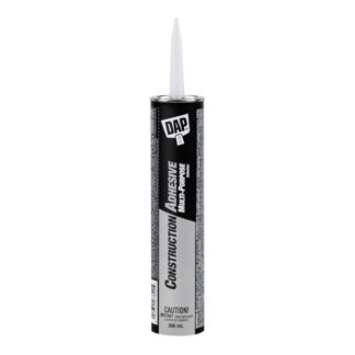 DAP 74883 266ml Multi-Purpose Interior Construction Adhesive - White