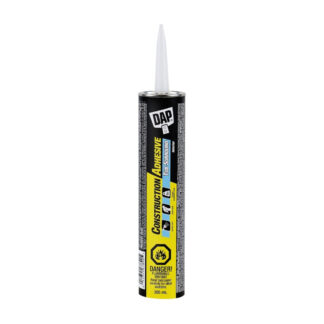DAP 74885 305ml Tub Surround Interior Construction Adhesive - White