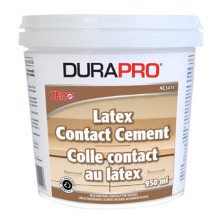 DuraPro AC3471-950 950ml Latex Contact Cement - Off White
