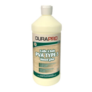 DuraPro AW3696-001 1L PVA Type-3 Wood Glue - Yellow