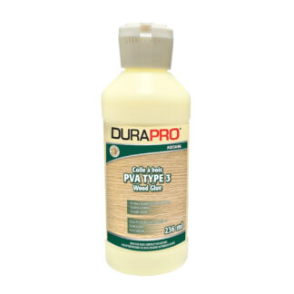 DuraPro AW3696-236 236ml PVA Type-3 Wood Glue - Yellow