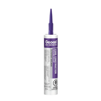Geocel 7474406 10.3oz 2300 Construction Tripolymer Sealant - Clear