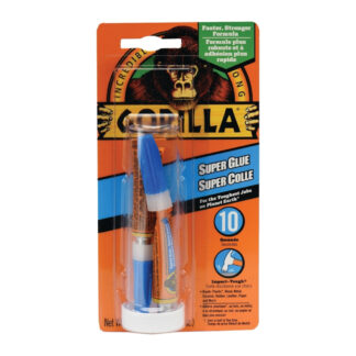 Gorilla 7900301 3g Super Glue, 2 Pack - White