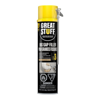 Great Stuff 157912 20oz Big Gap Filler Insulating Foam Sealant - Natural