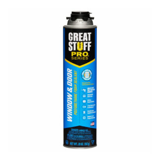 Great Stuff 217041 20oz Pro Series Window & Door Polyurethane Foam Sealant - Yellow