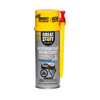 Great Stuff 99112808 12oz Multipurpose Insulating Foam Sealant - Black