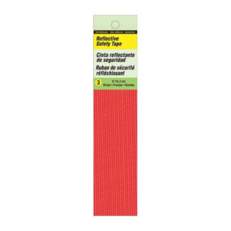 Hy-Ko TP-3R 6" Reflective Safety Tape - Red