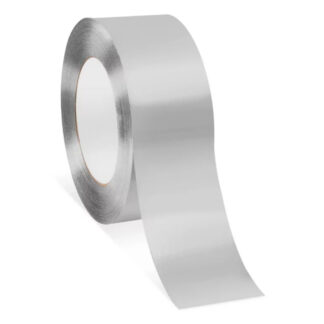 Imperial VT0514 82ft x 1.9" Metallized Poly Tape - Silver
