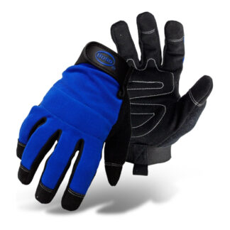 Boss 9214768 Mechanic Gloves, Large - Blue