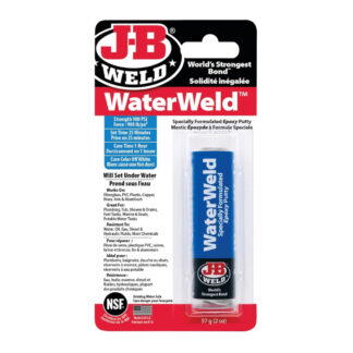 J-B Weld 8277F 2oz WaterWeld Specially Formulated Epoxy Putty - Off-White