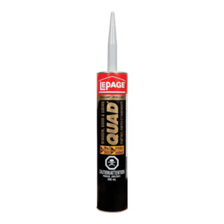 LePage 1306768 295ml Quad Window, Door & Siding Sealant - Clear