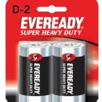 Energizer 1250SW-2 Battery, 1.5 V Battery, 800 mAh, D Battery, Zinc, Manganese Dioxide