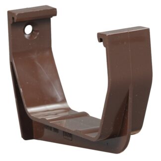 Euramax T1419 Exterior Gutter Hook, Vinyl, Brown