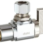 Dahl mini-ball 611-13-31-BAG Stop Valve, 1/2 x 3/8 in Connection, Female Solder x Compression, 250 psi Pressure