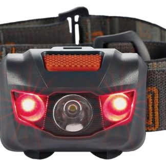 Energizer HDB32E Vision HD Headlight, AAA Battery, LED Lamp, 300 Lumens Lumens, 55 m Beam Distance, 4 hr Run Time