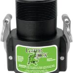 Green Leaf 200B/GLP200BNL Cam Lever Coupling, 2 in, Female x MNPT, Glass Filled Polypropylene