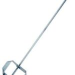 Richard 56010 Drywall Mud Mixer, 36 in OAL, 1/2 in Dia Shaft, Steel, Zinc-Plated