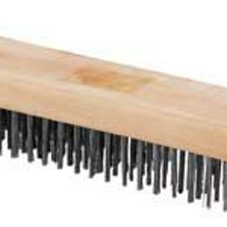 Richard 03254 Wire Brush, Carbon Steel Bristle, 1 in OAL