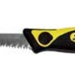 Richard 18818 Jab Saw, 6 in L Blade, Steel Blade, Ergonomic Handle, Rubber Handle