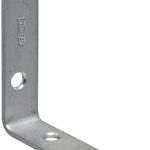 National Hardware 115BC Series N266-395 Corner Brace, 3 in L, 3/4 in W, Steel, Zinc, 0.11 Thick Material Sells in Quantity of 40