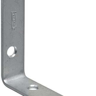 National Hardware 115BC Series N266-395 Corner Brace, 3 in L, 3/4 in W, Steel, Zinc, 0.11 Thick Material Sells in Quantity of 40