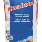 Mapei 2005021 Tile Mortar, Gray, Powder, 50 lb Bag