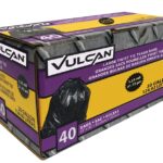 Vulcan FG-03812-11 Trash Bag, 33 gal, Black
