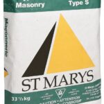 St Marys Cement 13212033 Type S Masonry Cement, Gray/White, Powder, 33.3 kg Bag