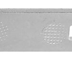 National Hardware N131-102 Strap Hinge, 0.19 in Thick Leaf, Steel, Zinc, 100 lb