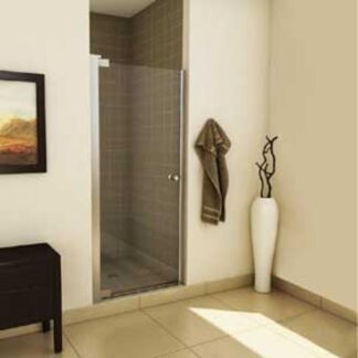 Maax Madono Series 105417-900-084-99 Shower Door, Clear Glass