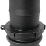 Green Leaf 150E/GLP150E Cam Lever Coupling, 1-1/2 in, Male x Hose Barb, Glass Filled Polypropylene