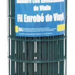 Jackson Wire 10 14 25 30 Welded Garden Fence, 50 ft L, 36 in H, 2 x 3 in Mesh, 16 Gauge, Green, Galvanized