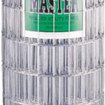 Rangemaster 7755 Welded Utility Fence, 50 ft L, 72 in H, 2 x 4 in Mesh, 14 Gauge, Galvanized