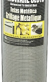 Jackson Wire 11 05 38 13 Hardware Cloth, 100 ft L, 36 in W, 23 Gauge, 1/4 x 1/4 in Mesh, Galvanized