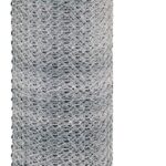 Rangemaster 5930 Poultry Net, 150 ft L, 72 in W, 20 Gauge, Hexagonal Mesh, 1 in Mesh, Steel