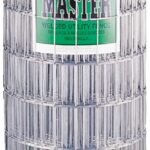 Rangemaster 7745 Welded Utility Fence, 100 ft L, 72 in H, 2 x 4 in Mesh, 14 Gauge, Galvanized