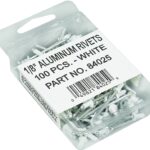 Amerimax 84025 Gutter Rivet, 1-1/2 in L, Aluminum